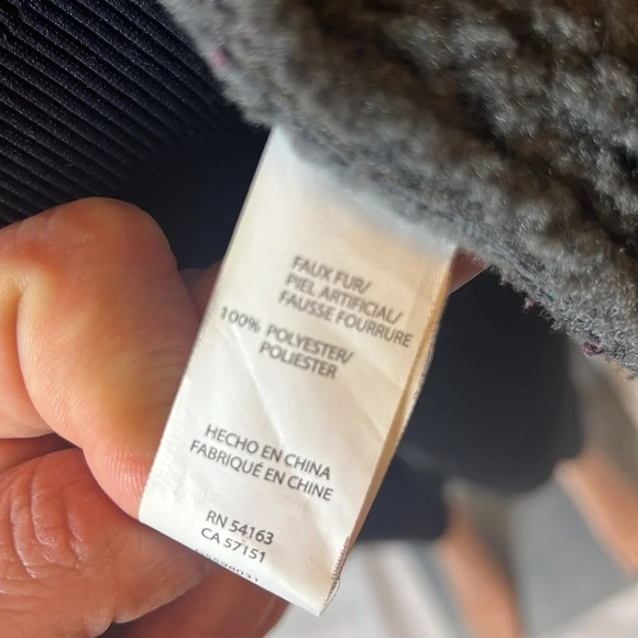 Bass Women’s Vest Fleece Size M Gray Fall Western Collar Sterling Lapel - Picture 8 of 8